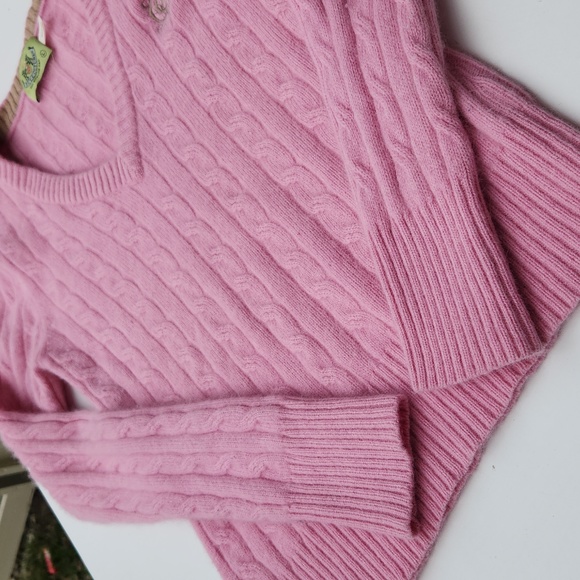 Juicy Couture Wool & Rabbit Hair Pink Sweater - Picture 7 of 13